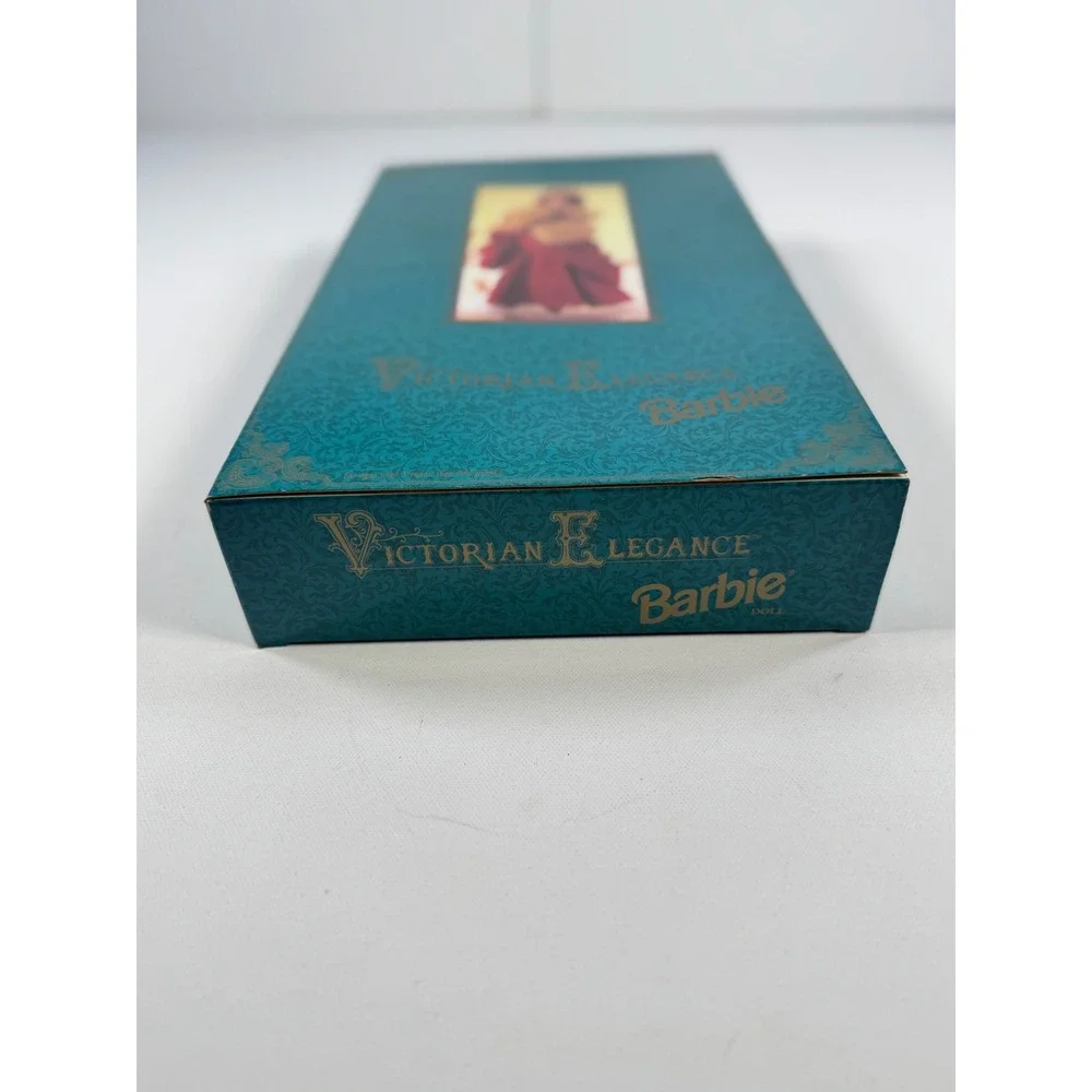 Victorian Elegance Barbie Hallmark Special Edition 1994 Burgundy Skating Doll